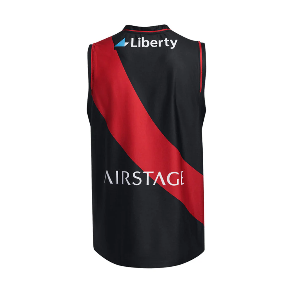 Essendon Bombers 2024 Authentic Youth Home Guernsey - Image 5
