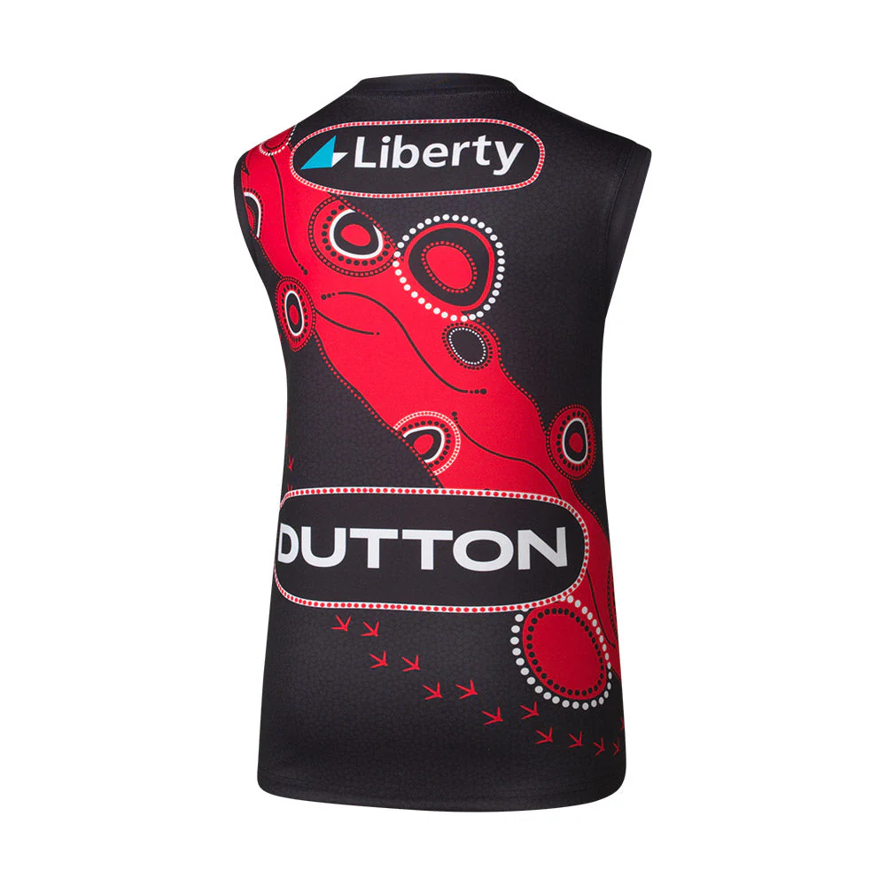 Essendon 2025 Authentic Youth Dreamtime Indigenous Guernsey - Image 2