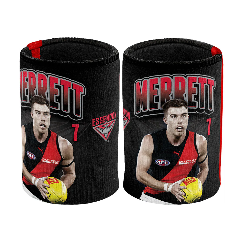Essendon Player Can Cooler Zach Merrett