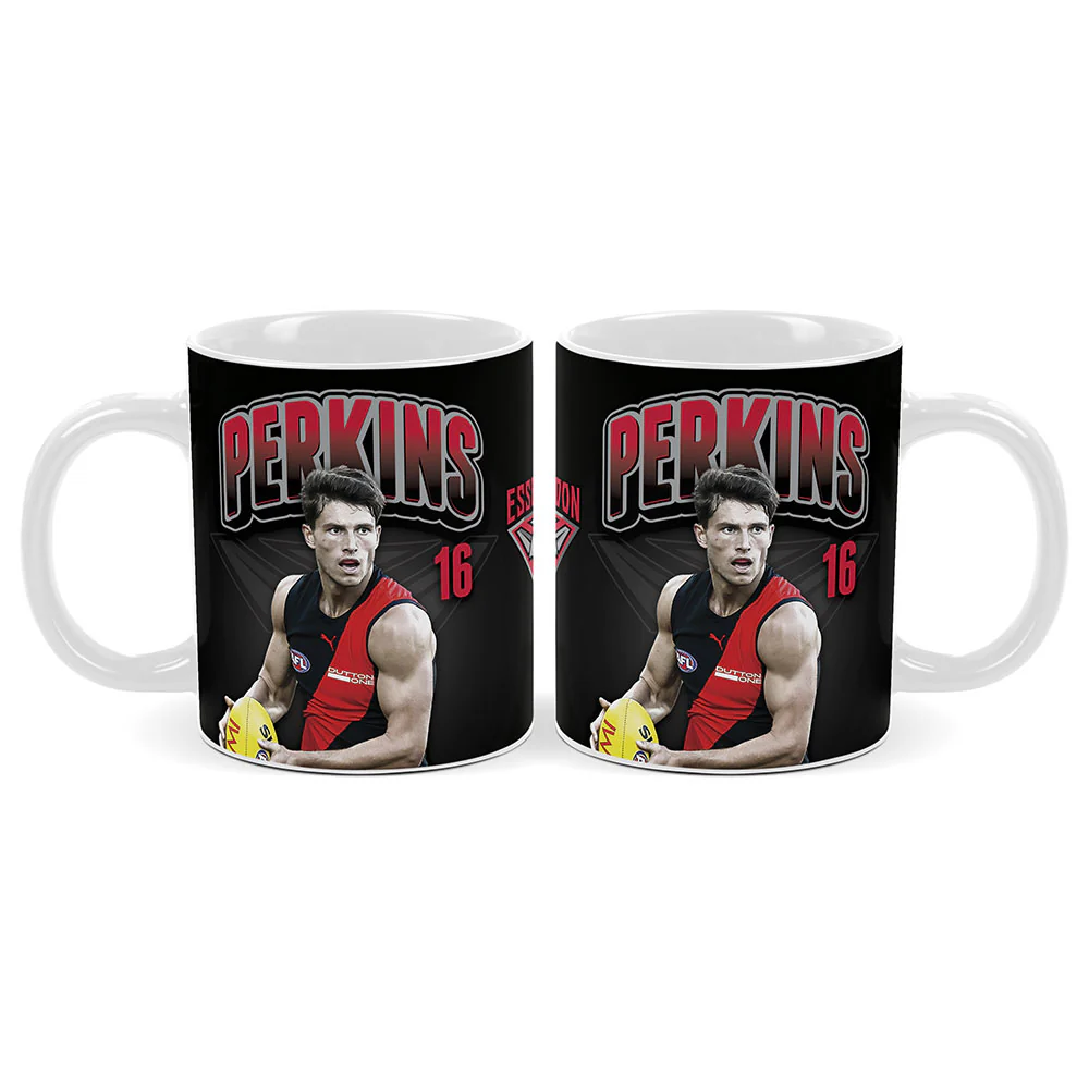Essendon Player Mug - Archie Perkins