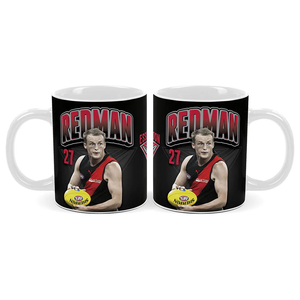 Essendon Player Mug - Mason Redman