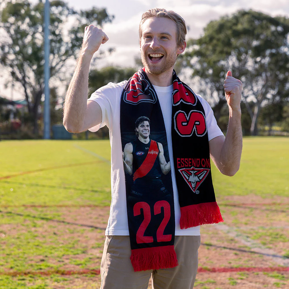 Essendon Player Scarf - Sam Durham