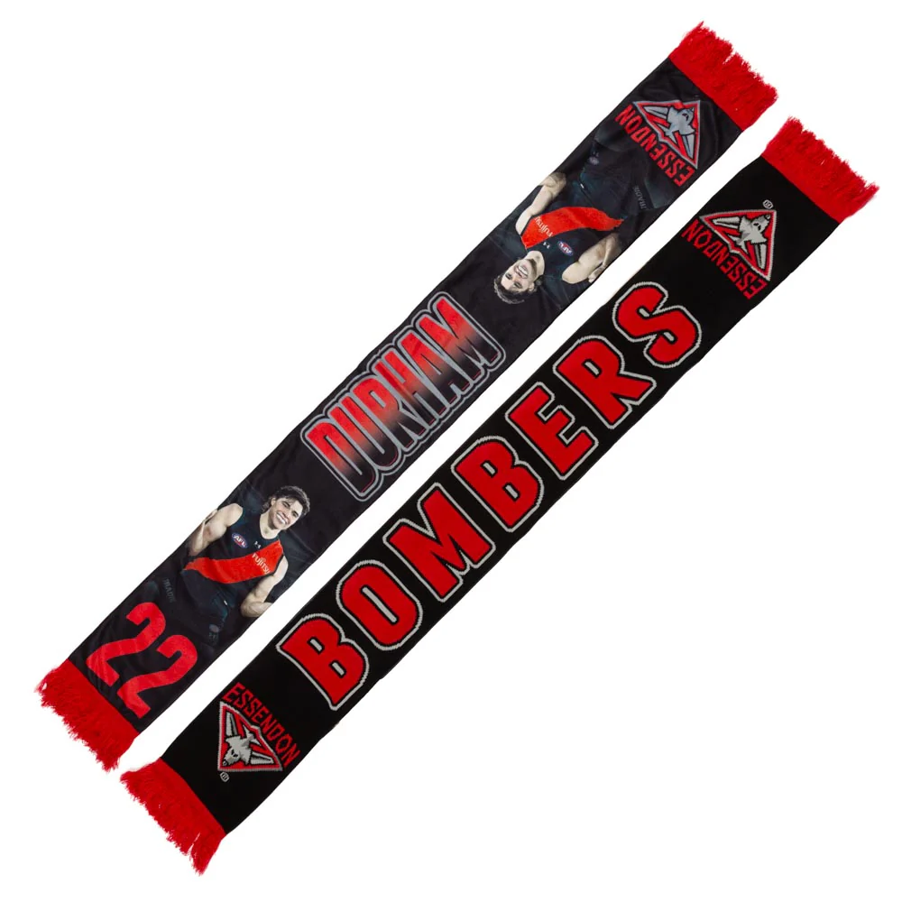 Essendon Player Scarf - Sam Durham - Image 2