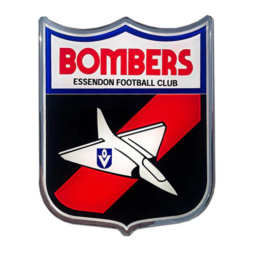 Essendon Bombers Retro Logo Car Decal - Image 2