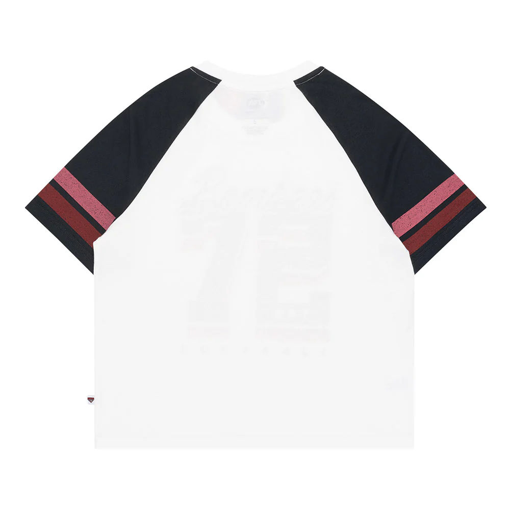 Essendon Bombers 2-Tone Womens Raglan Tee - Image 2