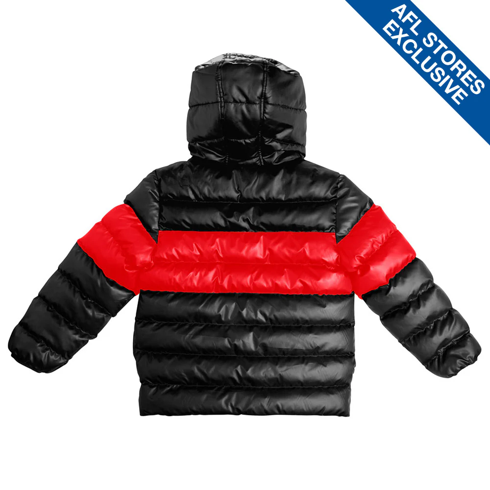 Essendon Youth Puffer Jacket - Image 2