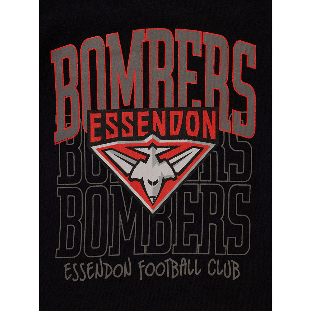 Essendon Bombers Kids Core Logo Tee - Image 3