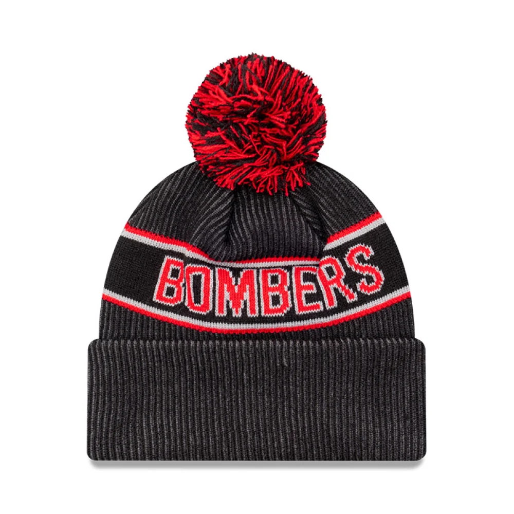 Essendon New Era Wordmark Stripe Beanie - Image 2