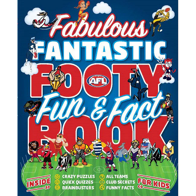 Fabulous Fantastic Footy Fun And Fact Book - Image 2
