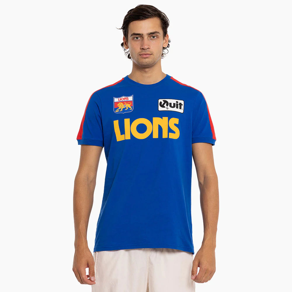 Fitzroy Lions Adult Throwback Tee