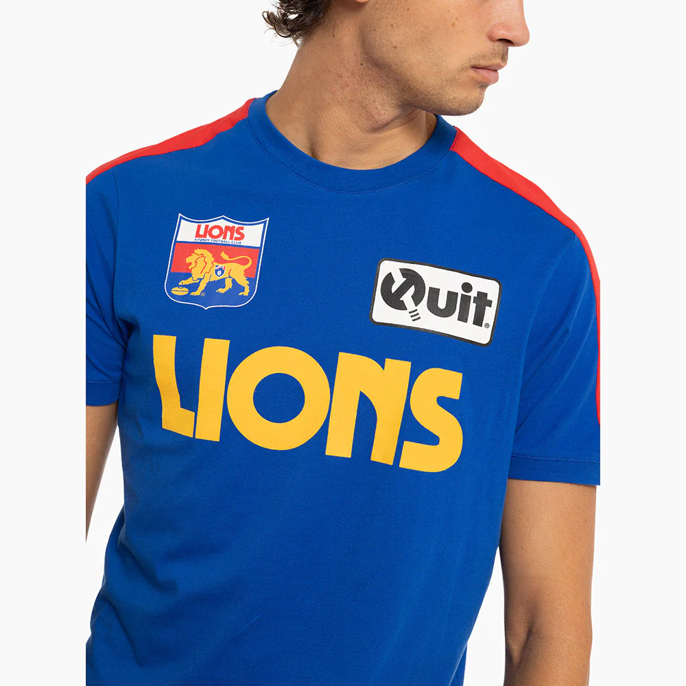 Fitzroy Lions Adult Throwback Tee - Image 4