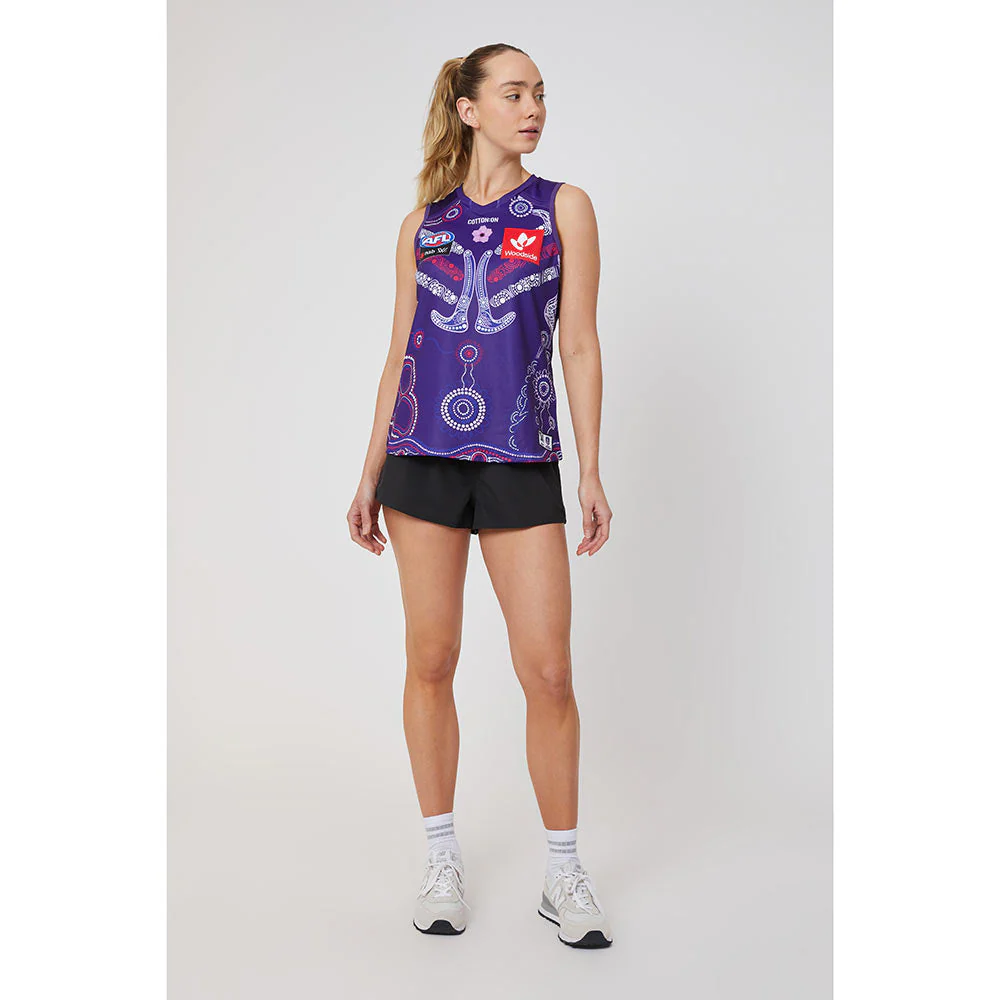 Fremantle Dockers AFLW Season 7 Womens Indigenous Guernsey - Image 6