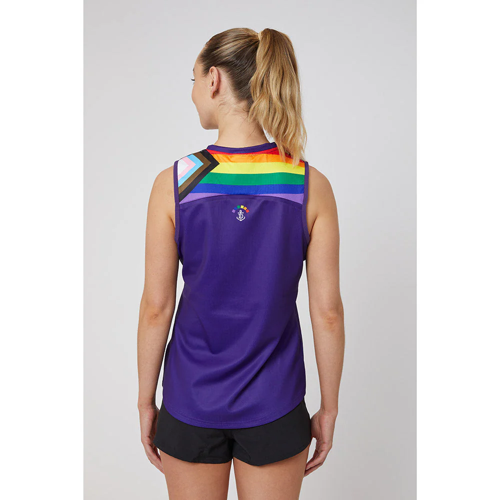 Fremantle Dockers AFLW Season 7 Womens Pride Guernsey - Image 8