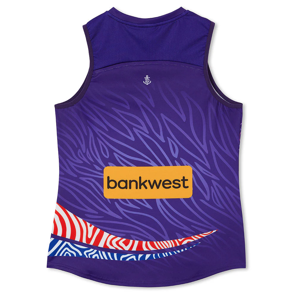 Fremantle Dockers Season 8 AFLW Authentic Indigenous Guernsey - Image 6