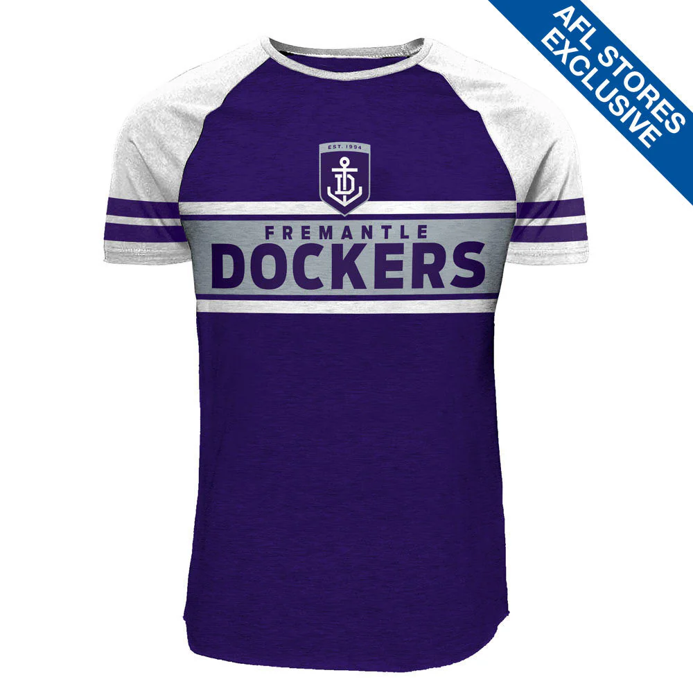 Fremantle Dockers Raglan Tee - Image 3