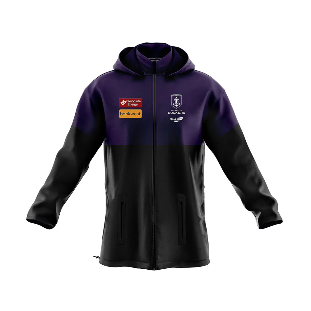 Fremantle Dockers 2024 Authentic Mens Coaches Jacket