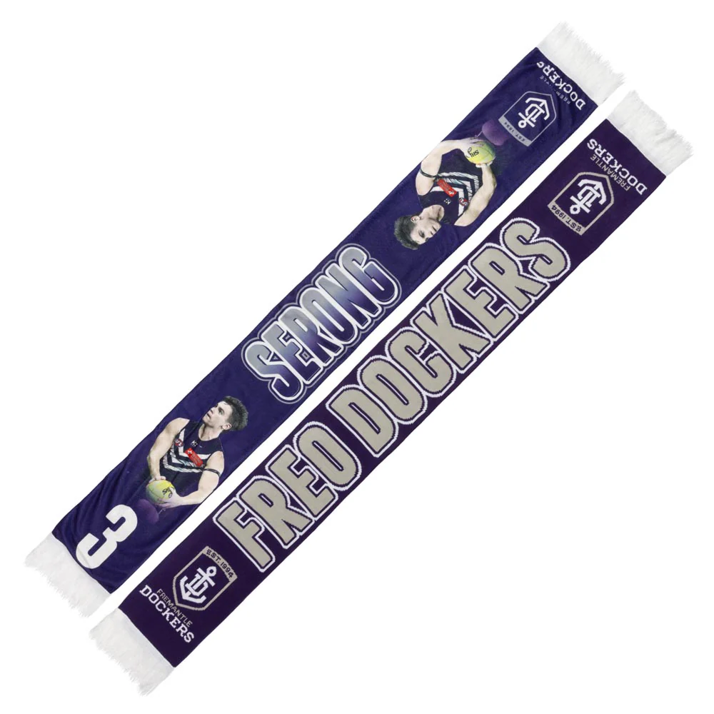 Fremantle Player Scarf - Caleb Serong - Image 2