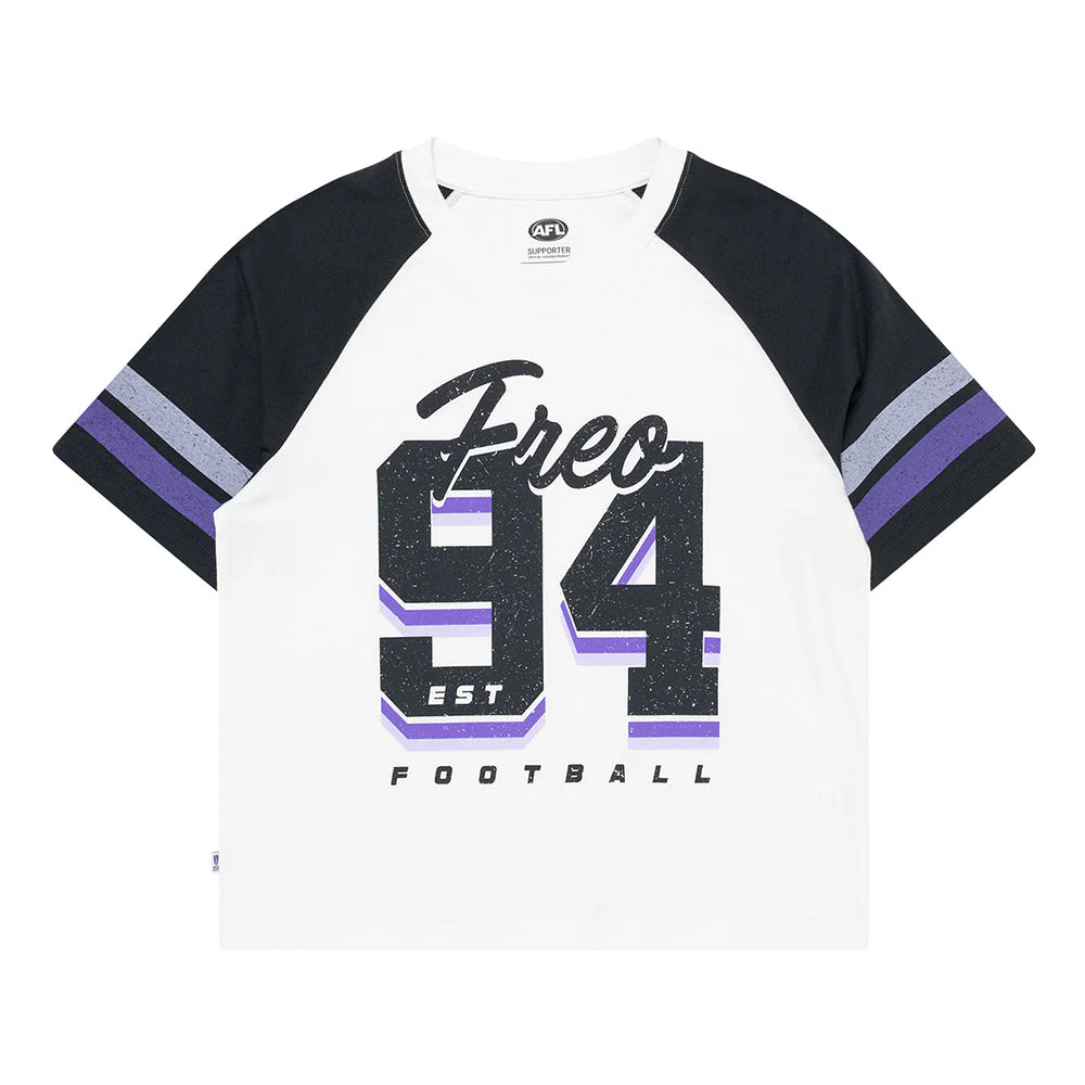 Fremantle Dockers 2-Tone Womens Raglan Tee - Image 5