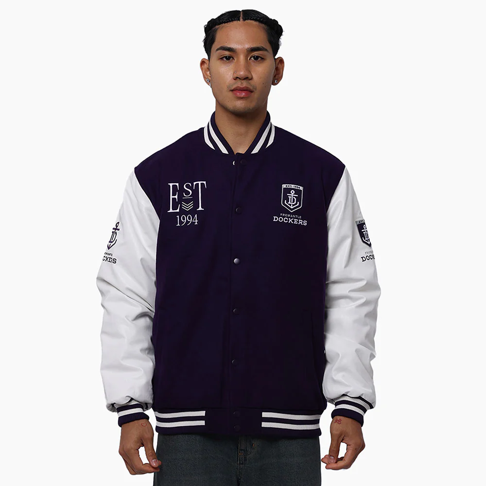 Fremantle Script Varsity Jacket