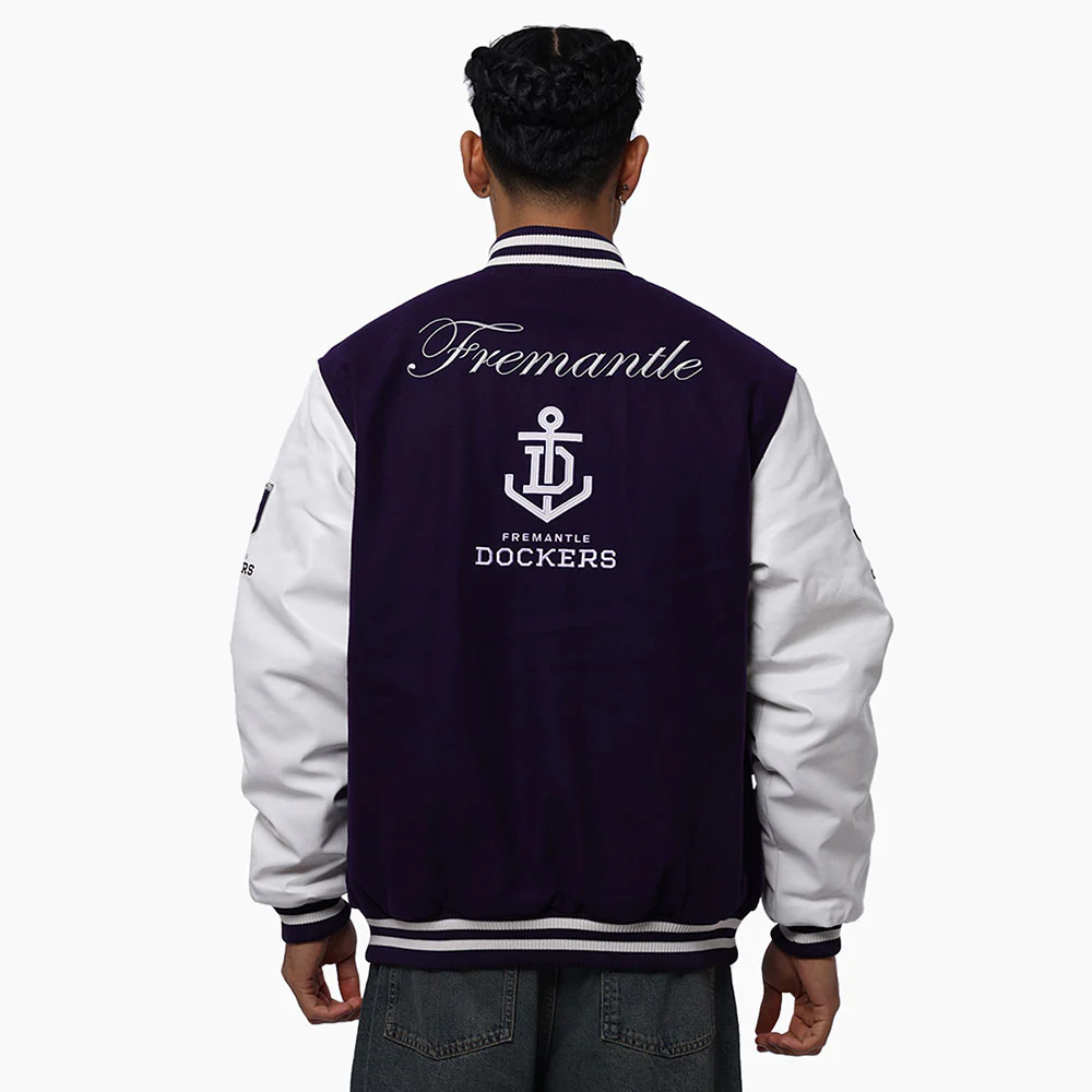 Fremantle Script Varsity Jacket - Image 2