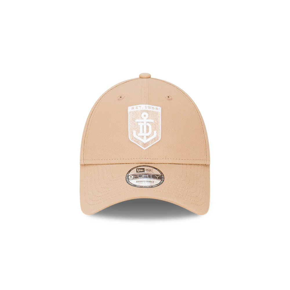 Fremantle Dockers New Era Camel 9forty Cap - Image 4