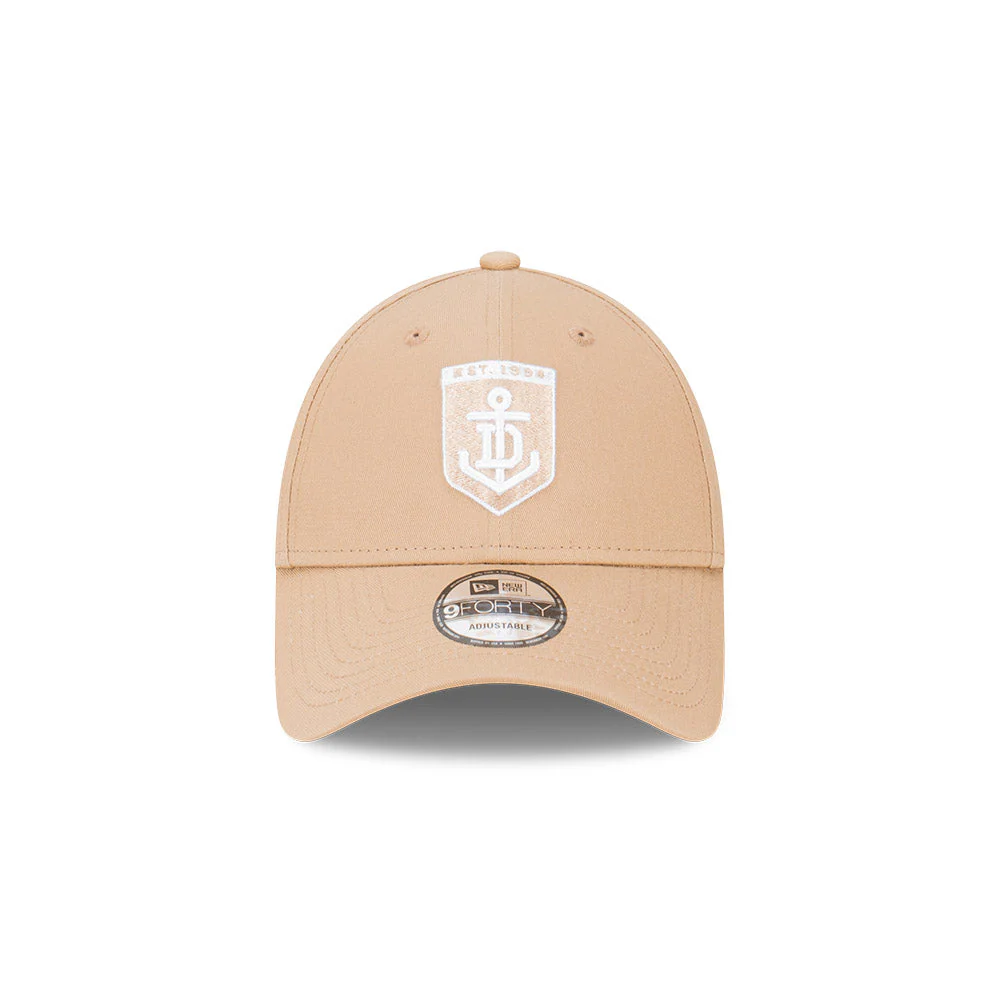 Fremantle Dockers New Era Camel 9forty Cap - Image 5