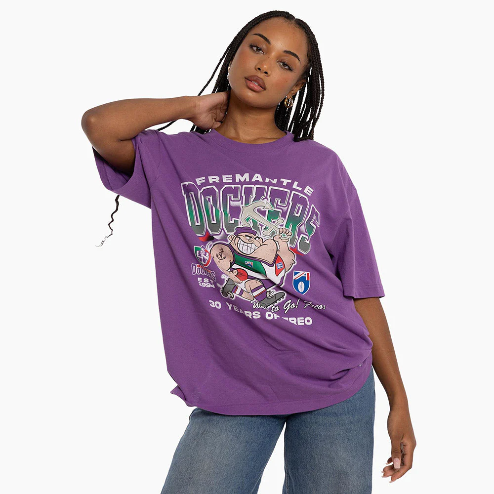 Fremantle Dockers 30 Years: Caricature Tee - Image 12