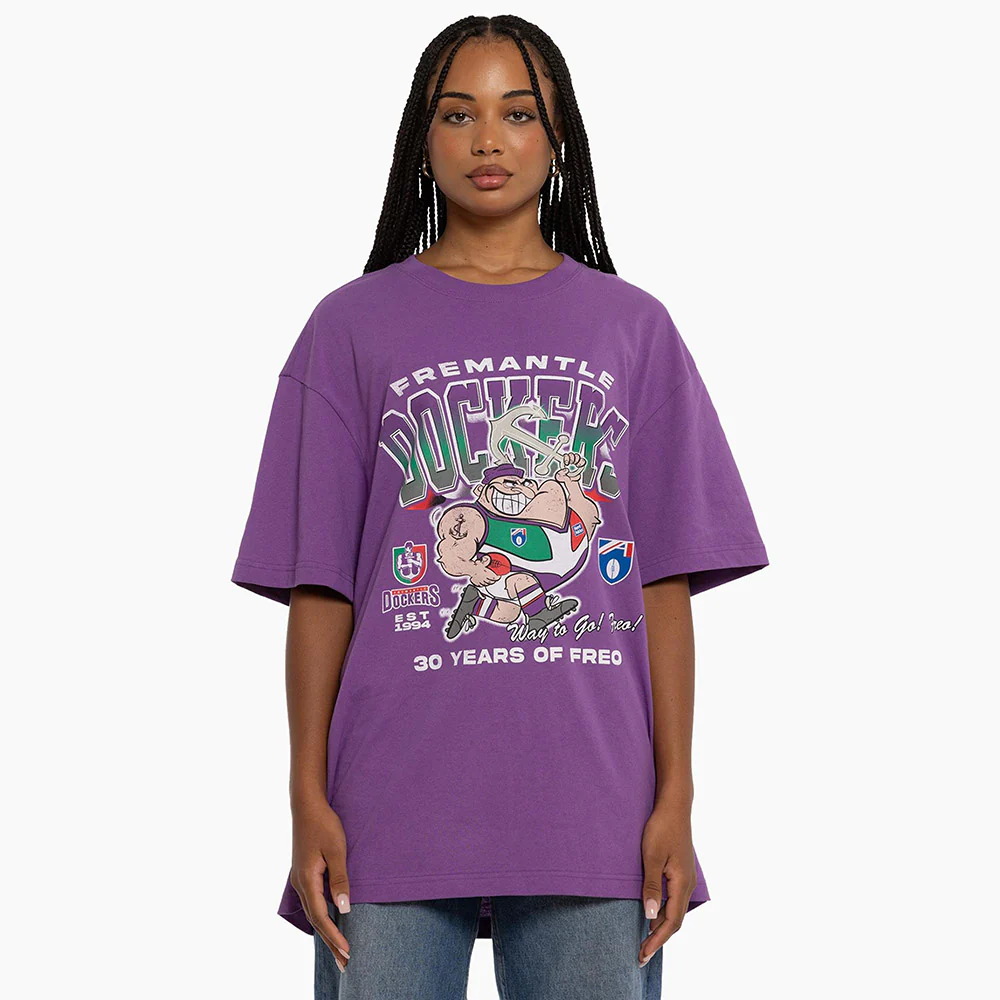 Fremantle Dockers 30 Years: Caricature Tee - Image 16