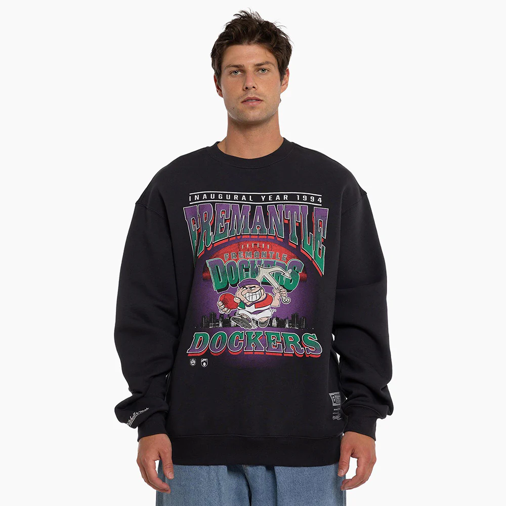 Fremantle Dockers 30 Years: Inaugural Crew Sweater - Image 4