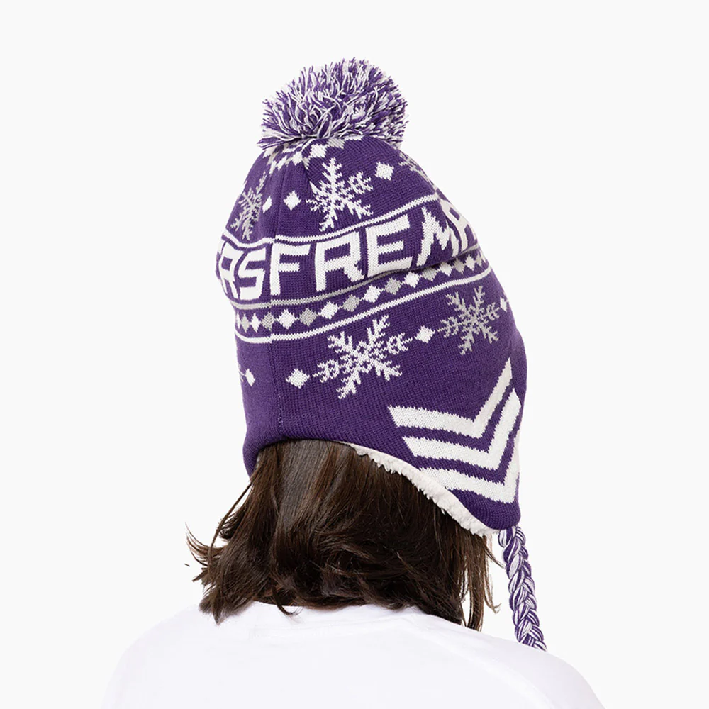 Fremantle Dockers Adult Snowflake Beanie - Image 2