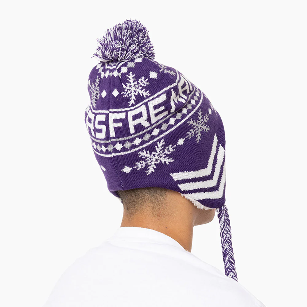 Fremantle Dockers Adult Snowflake Beanie - Image 4
