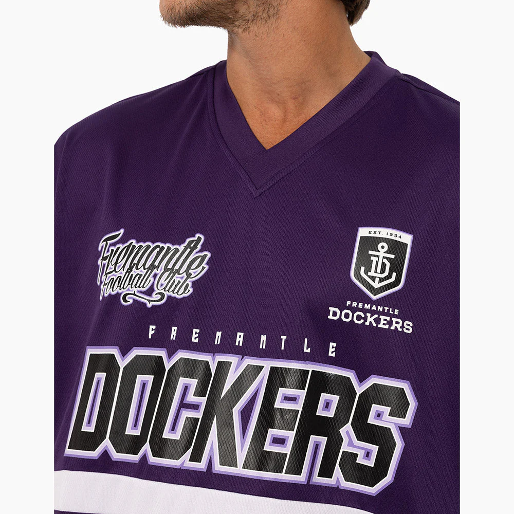Fremantle Dockers Vintage Jersey Tee - Image 3
