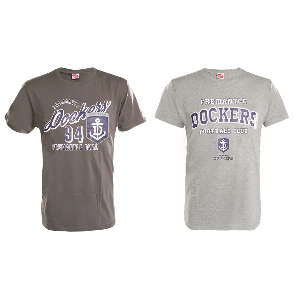 Fremantle Dockers 2 Tees In Tin