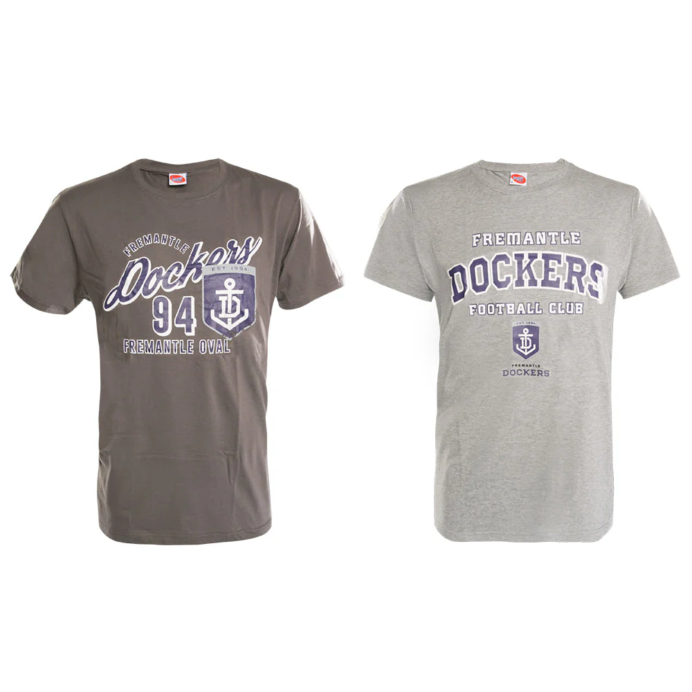 Fremantle Dockers 2 Tees In Tin - Image 4