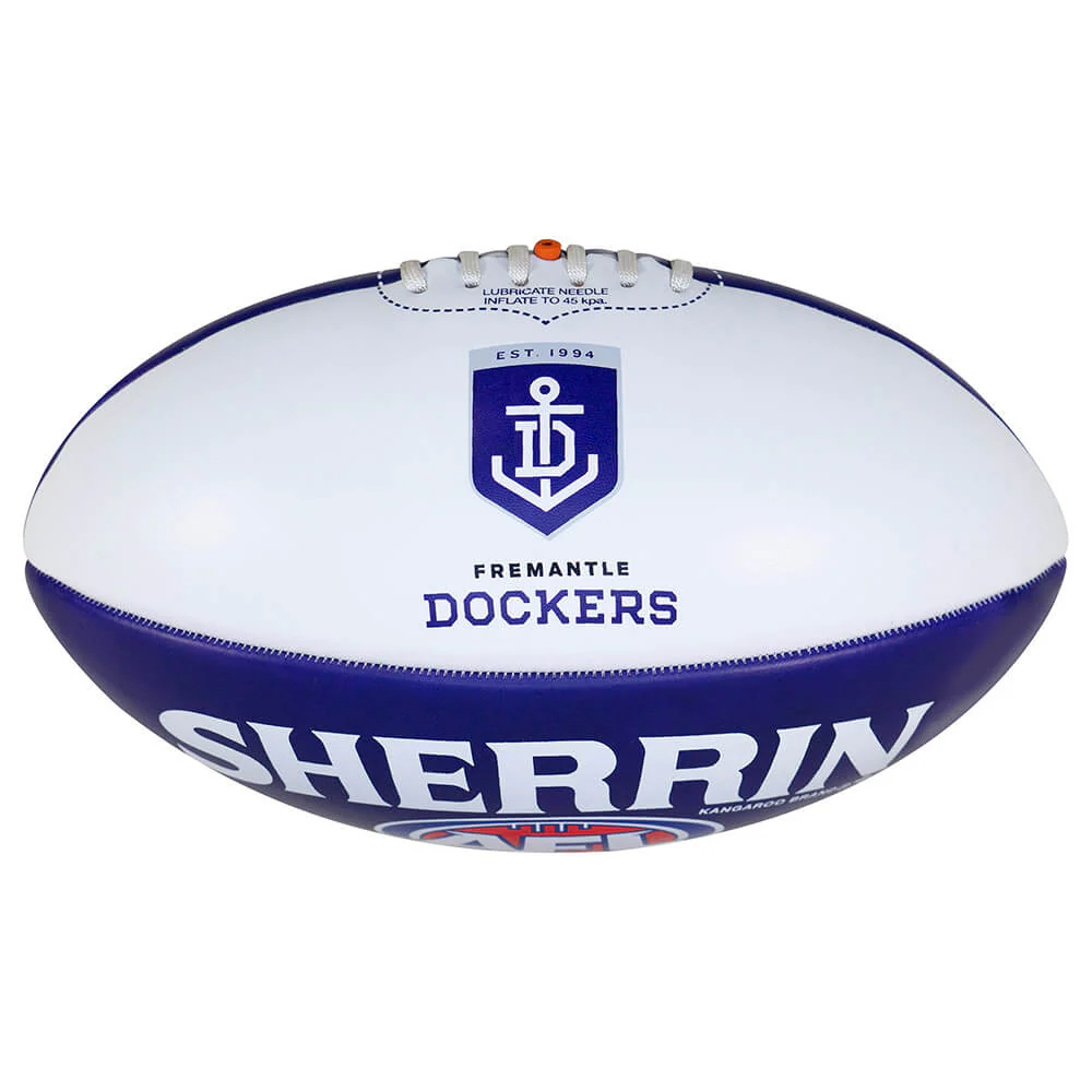 Fremantle Dockers Autograph Football Size 3