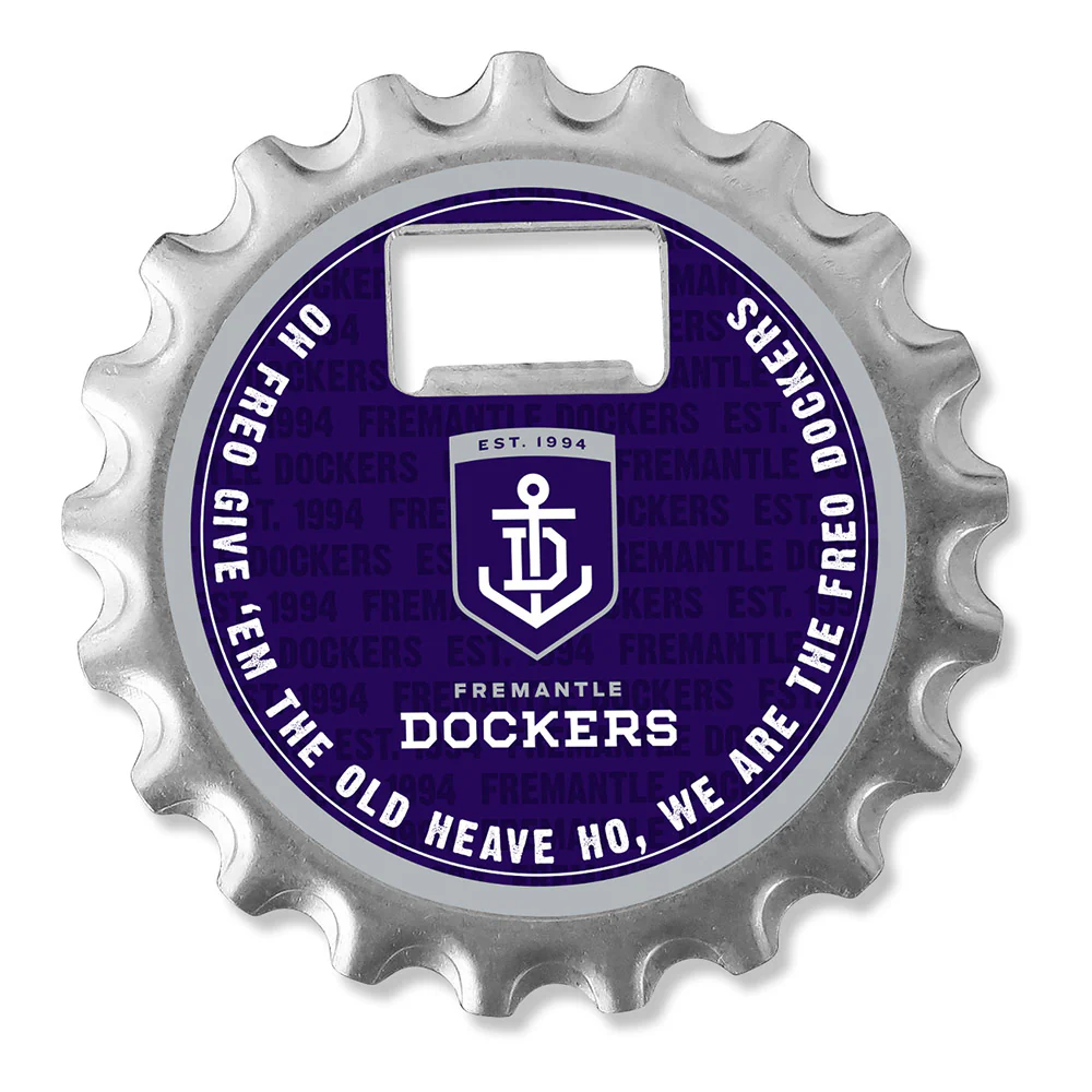 Fremantle Dockers Bar 3-In-1 Gadget Opener Coaster Magnet