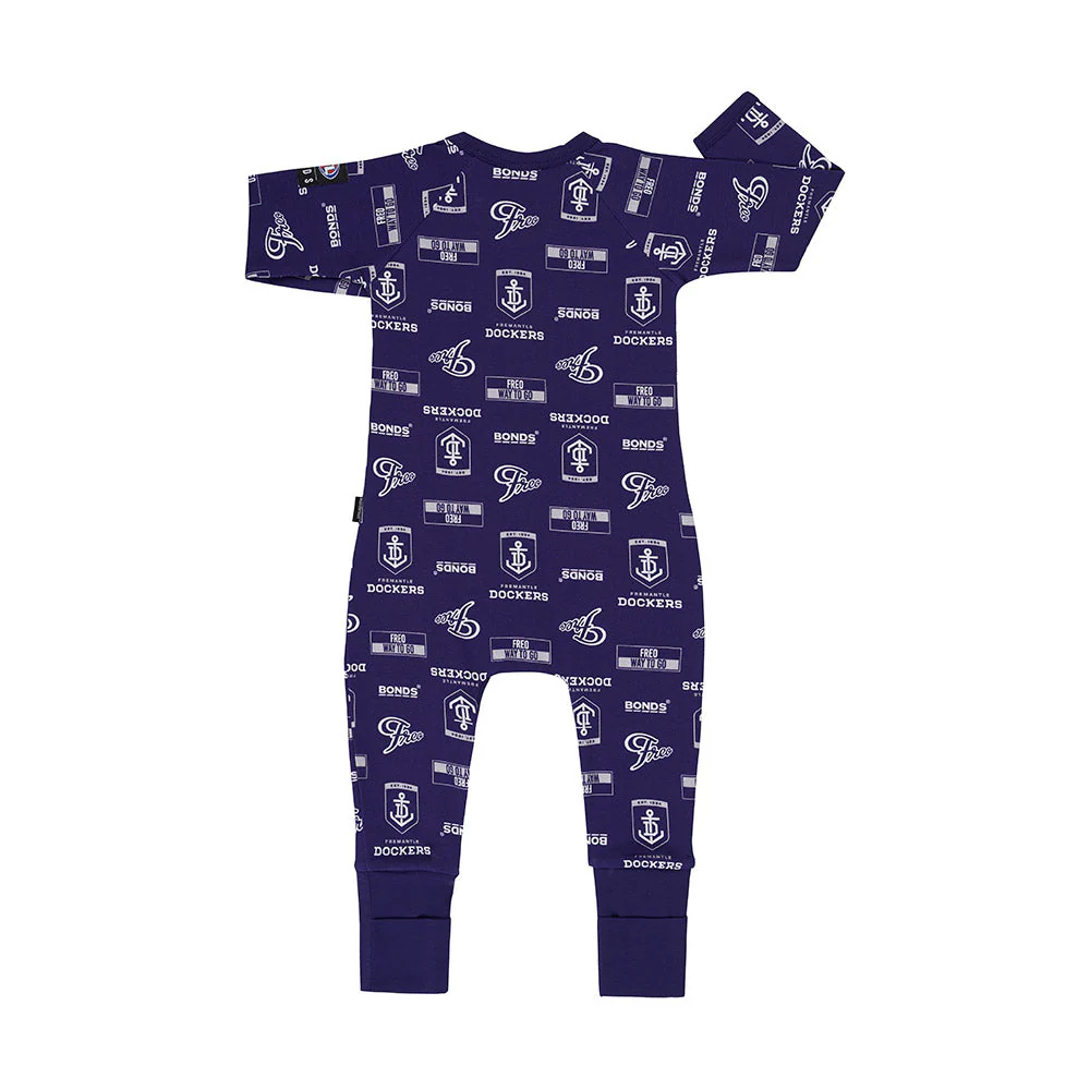 Fremantle Dockers Bonds Zippy Wondersuit - Image 4