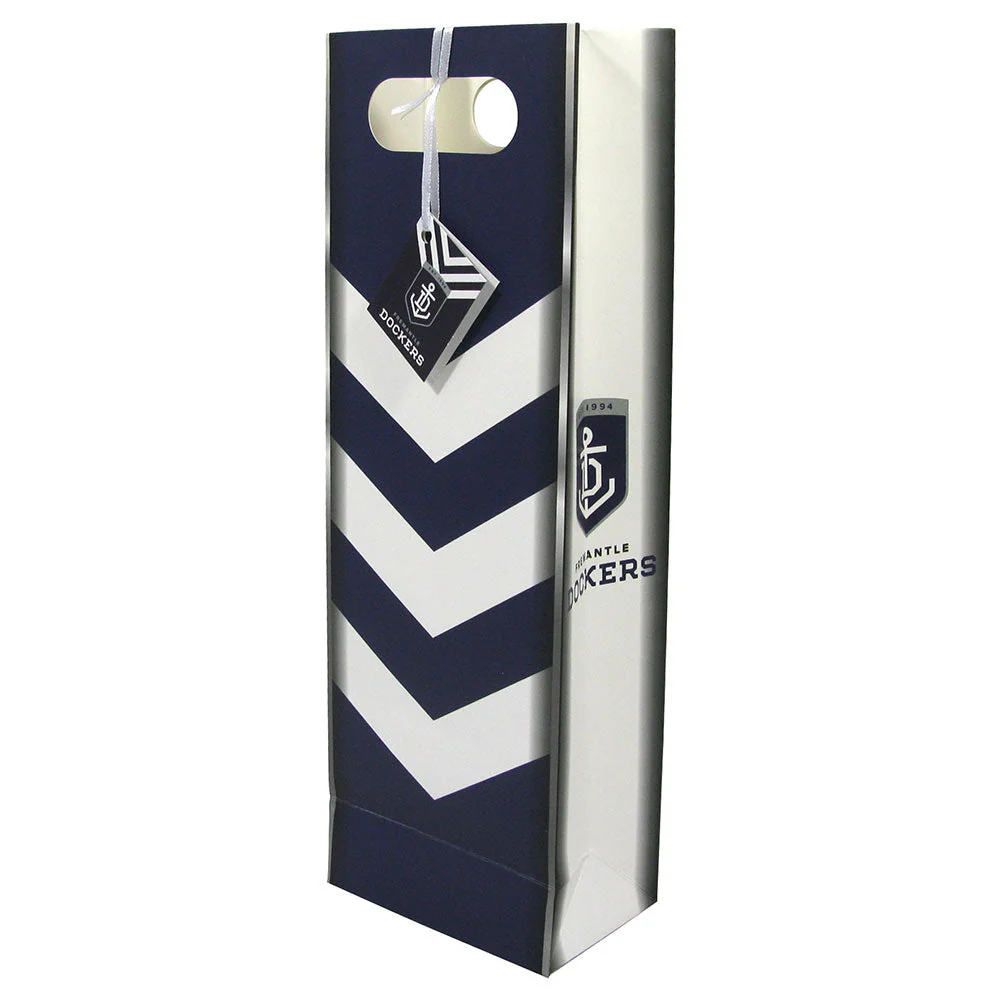 Fremantle Dockers Bottle Gift Bag - Image 3
