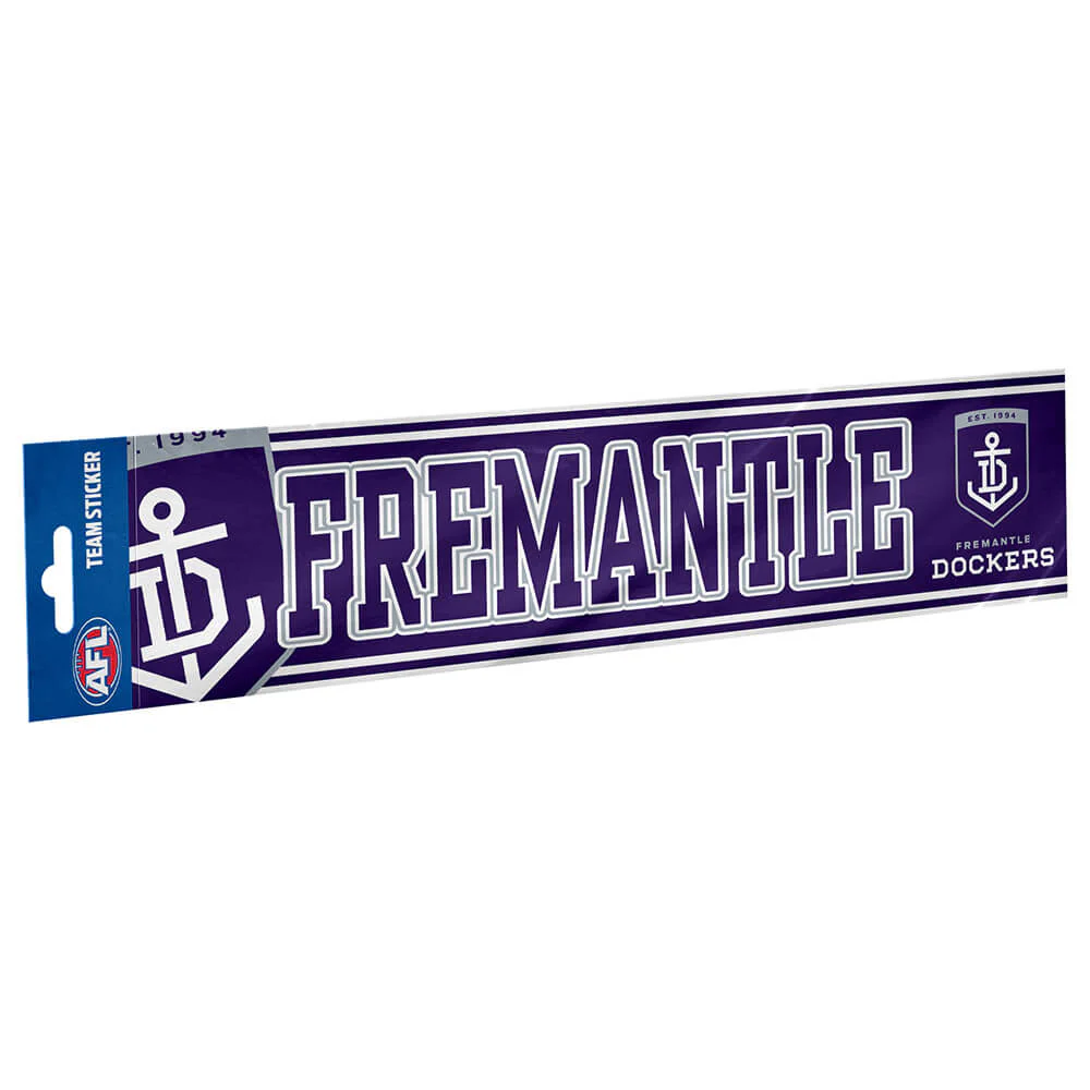 Fremantle Dockers Bumper Sticker - Image 2
