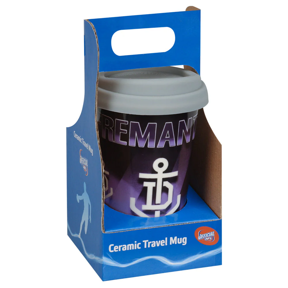Fremantle Dockers Ceramic Travel Mug - Image 6