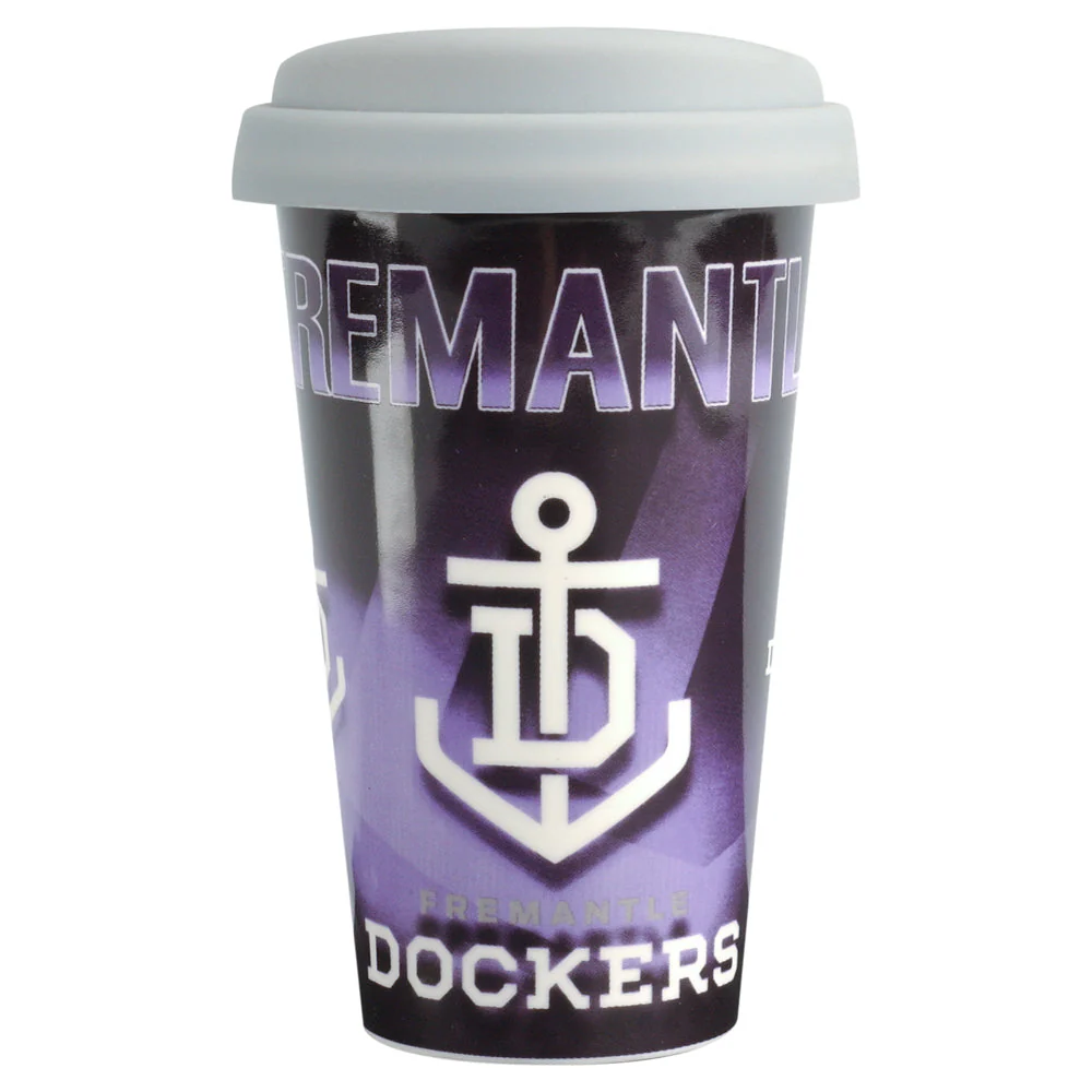 Fremantle Dockers Ceramic Travel Mug - Image 8