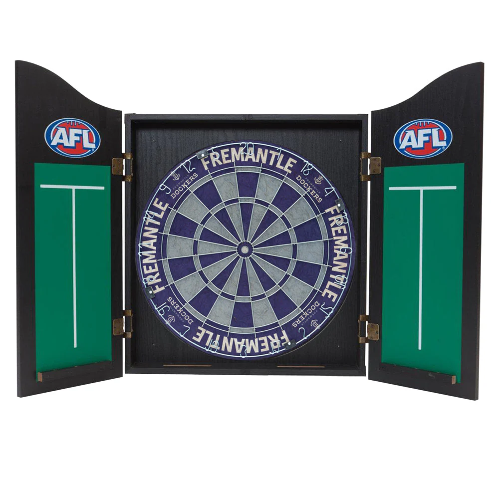 Fremantle Dockers Dartboard In Cabinet - Image 2