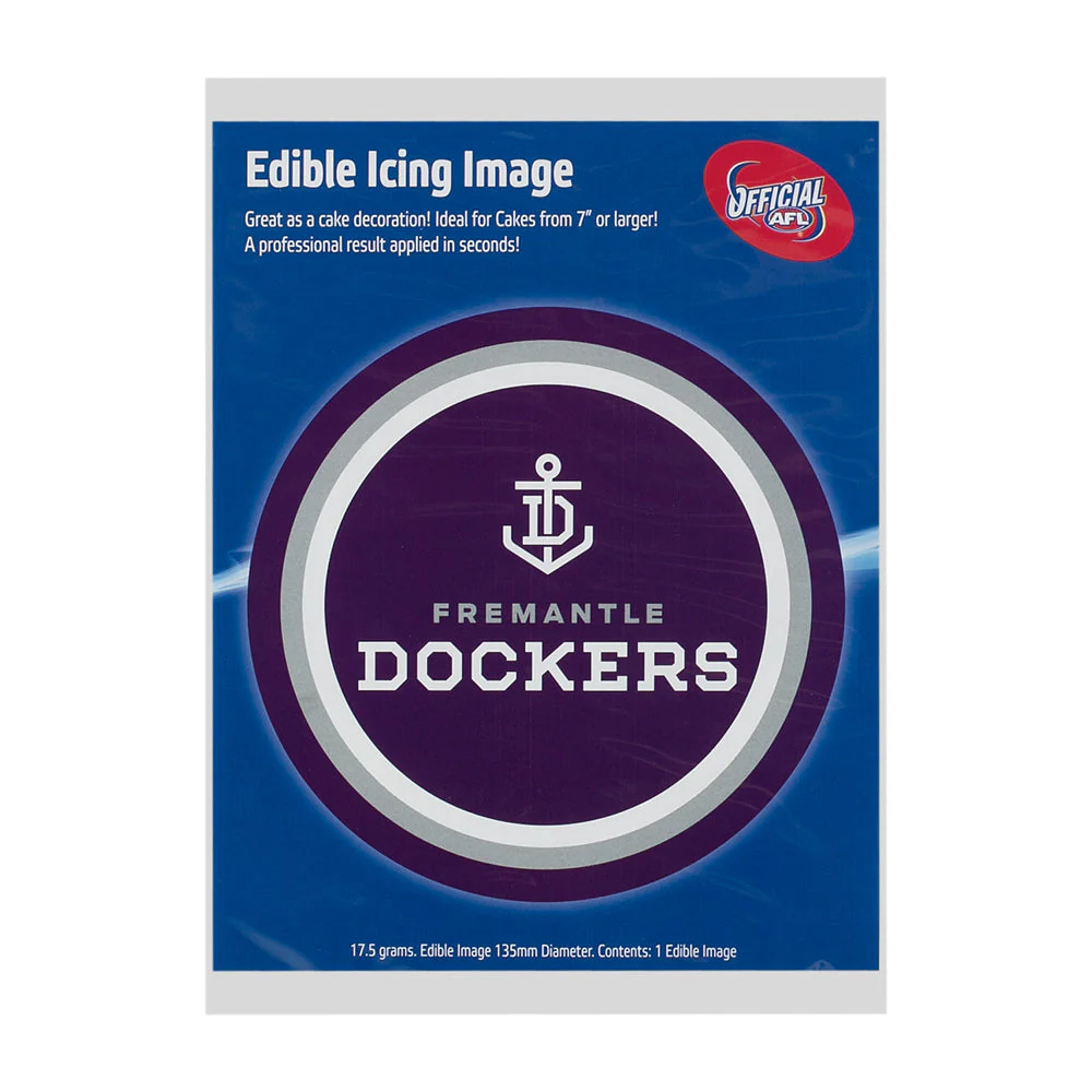 Fremantle Dockers Edible Icing - Image 5