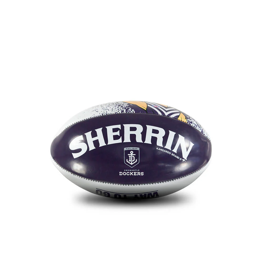Fremantle Dockers Grass Surface Mini Football - Image 8