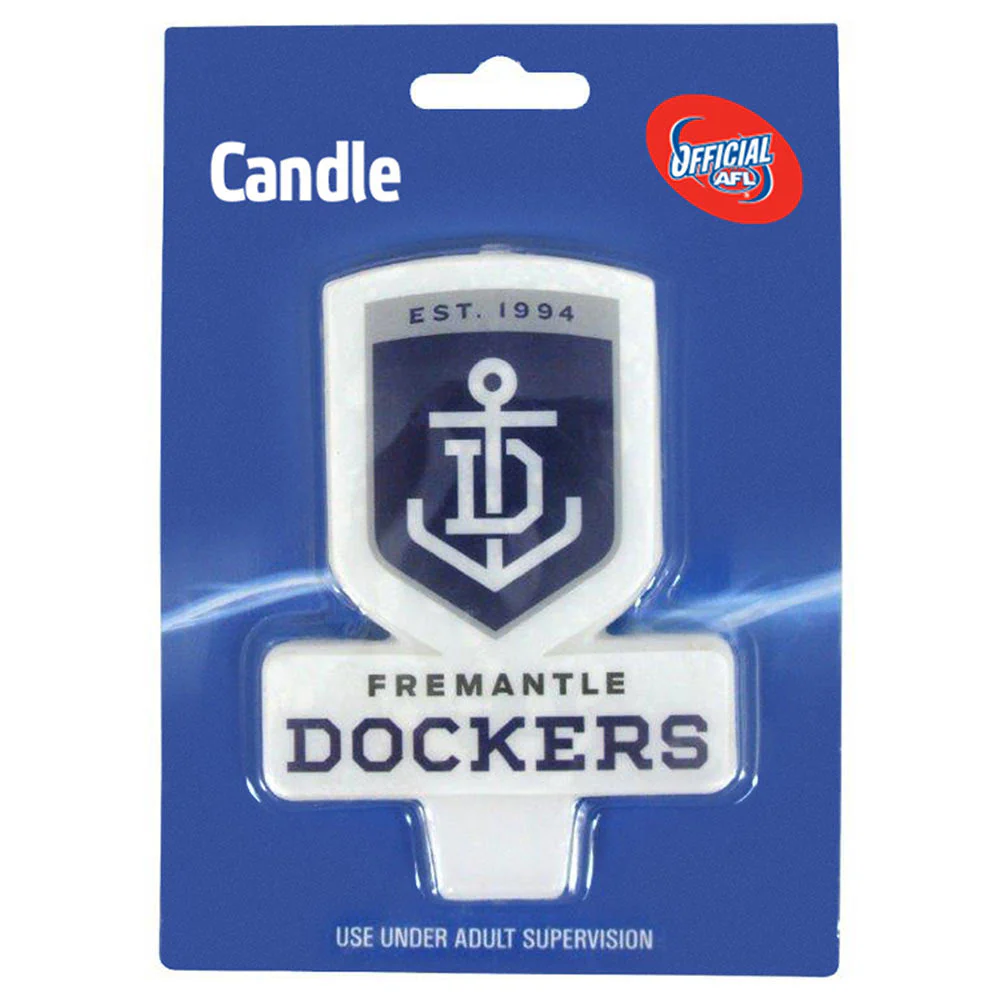 Fremantle Dockers Logo Candle - Image 2