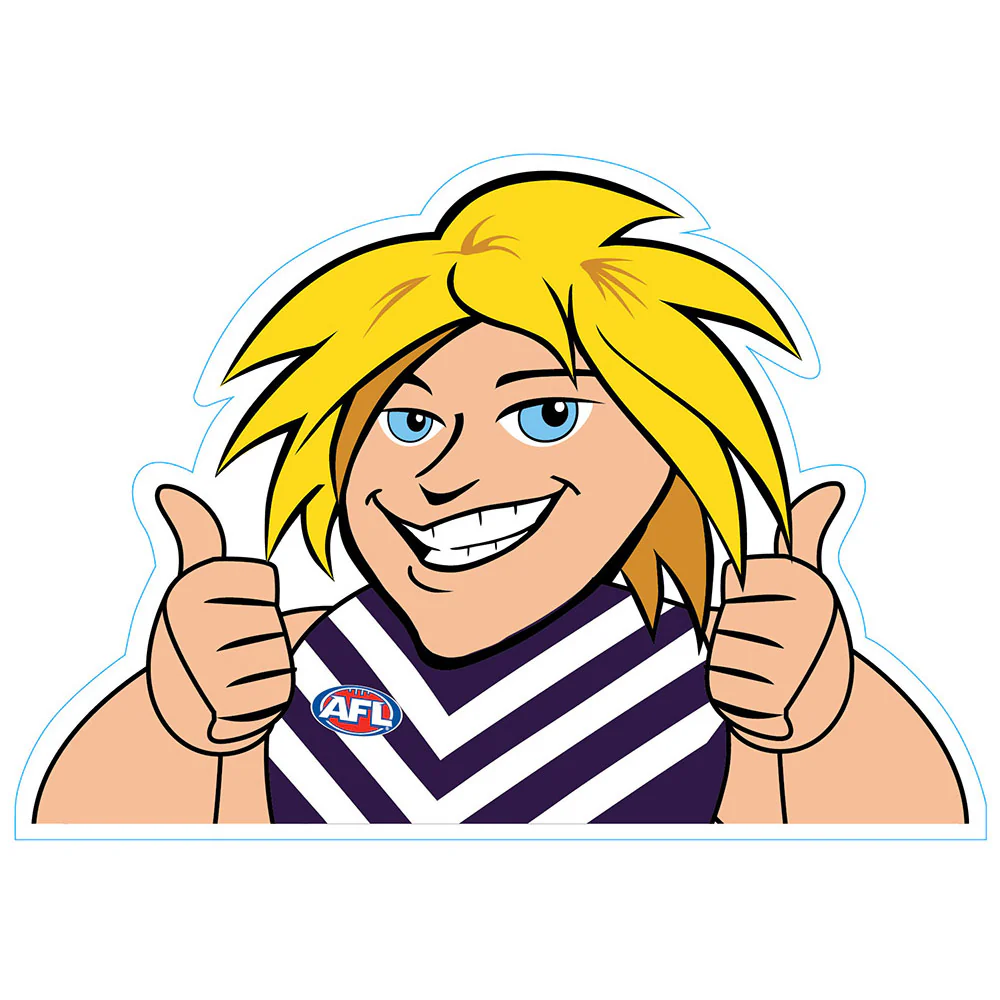 Fremantle Dockers Mascot Car Decal