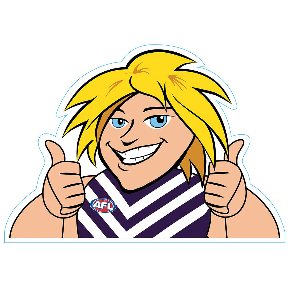 Fremantle Dockers Mascot Car Decal - Image 3