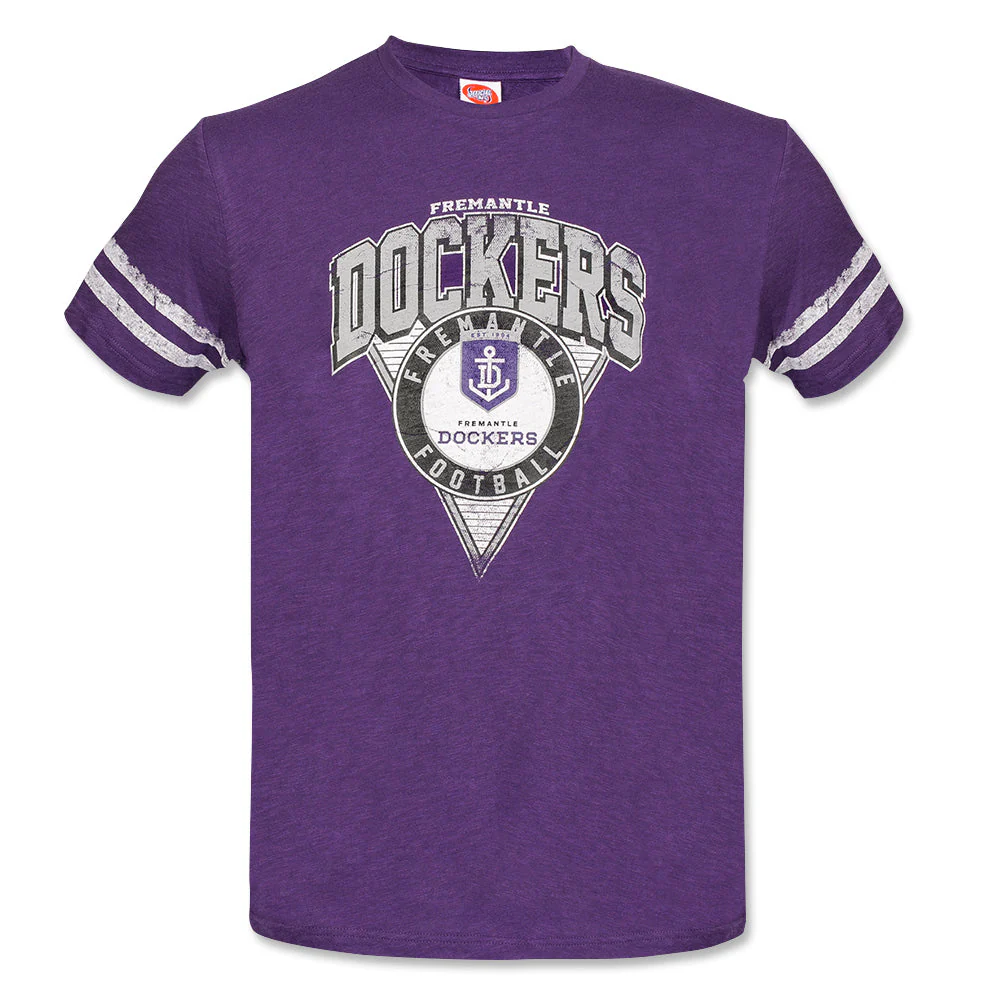 Fremantle Dockers Mens Stripe Tee - Image 3