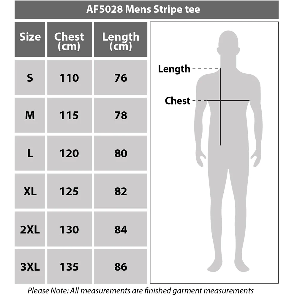 Fremantle Dockers Mens Stripe Tee - Image 4