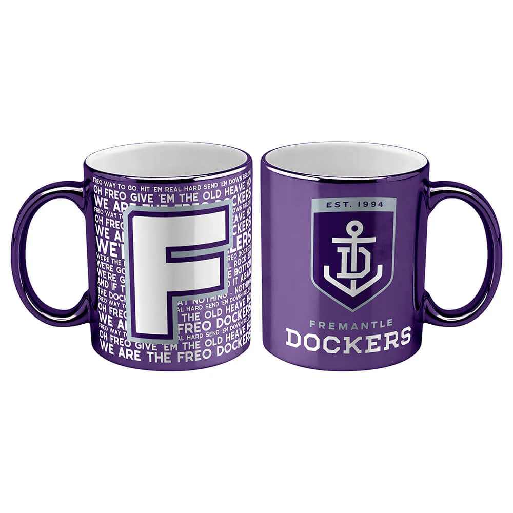 Fremantle Dockers Metallic Mug - Image 2
